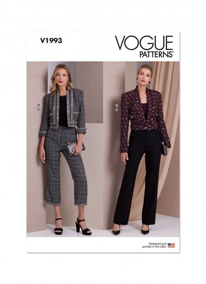 Vogue Paper Sewing Pattern 1993