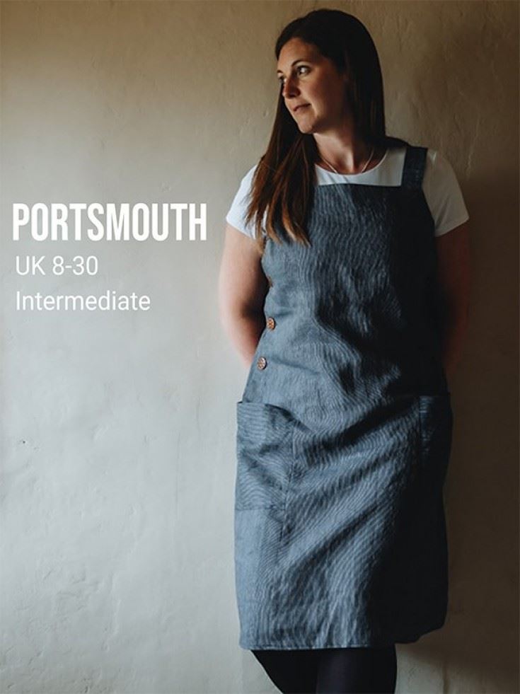 Sussex Seamstress Paper Sewing Pattern Portsmouth Pinafore
 