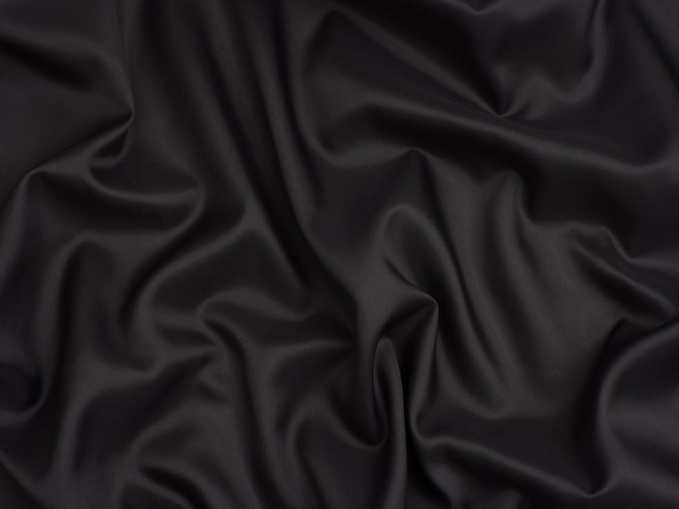 Acetate Taffeta Lining Fabric Charcoal