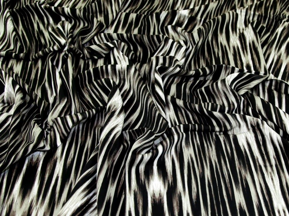 Sepia Deadstock Viscose Twill Fabric