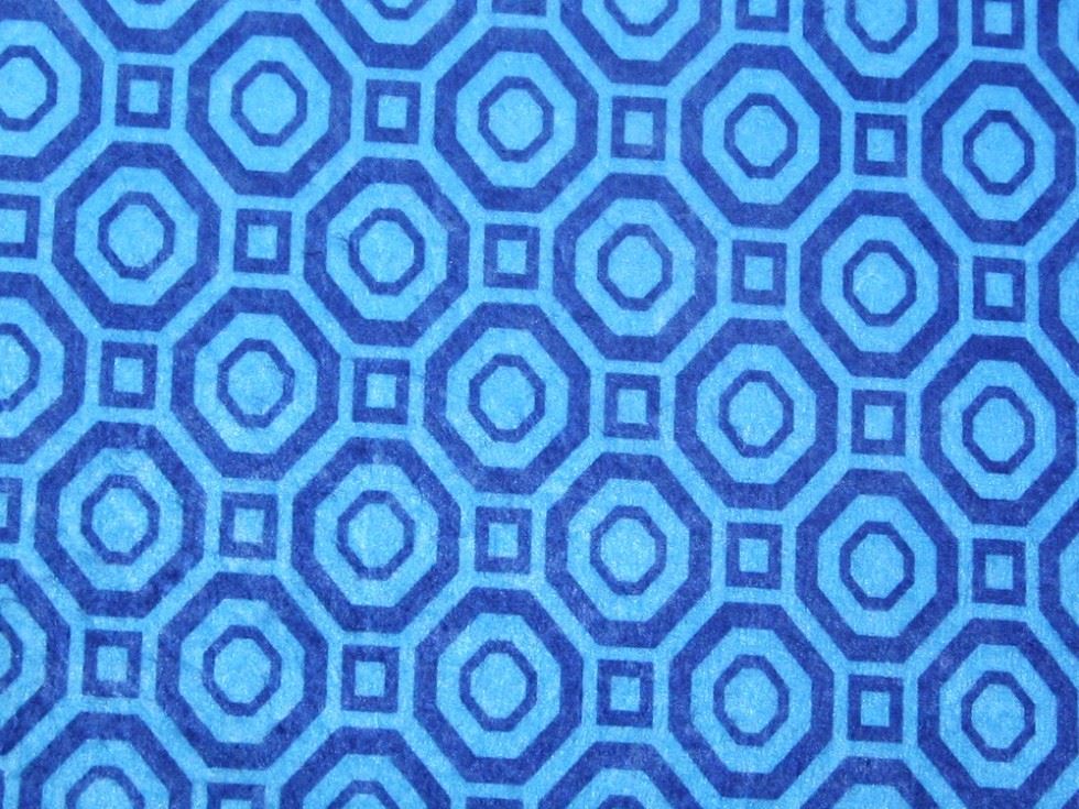 Camelot Fabrics Ocean Blue Stiff Felt Fabric