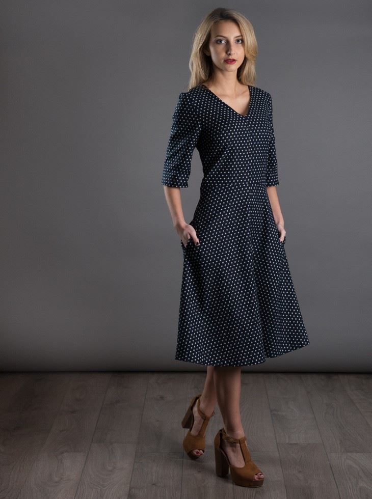 The Avid Seamstress Paper Sewing Pattern The A Line Dress