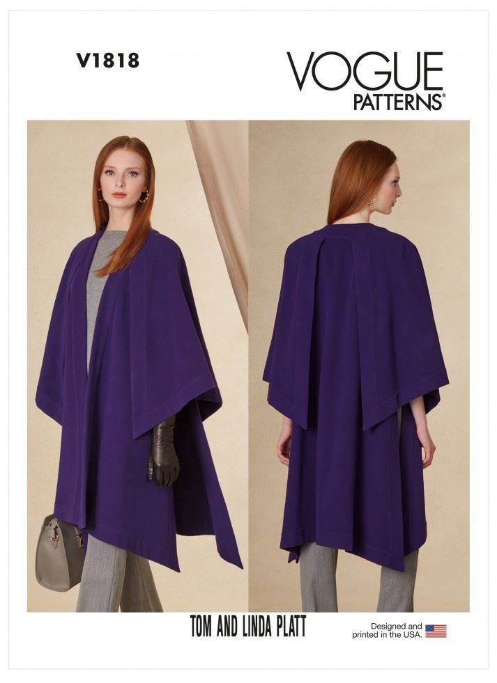 Vogue Paper Sewing Pattern 1818