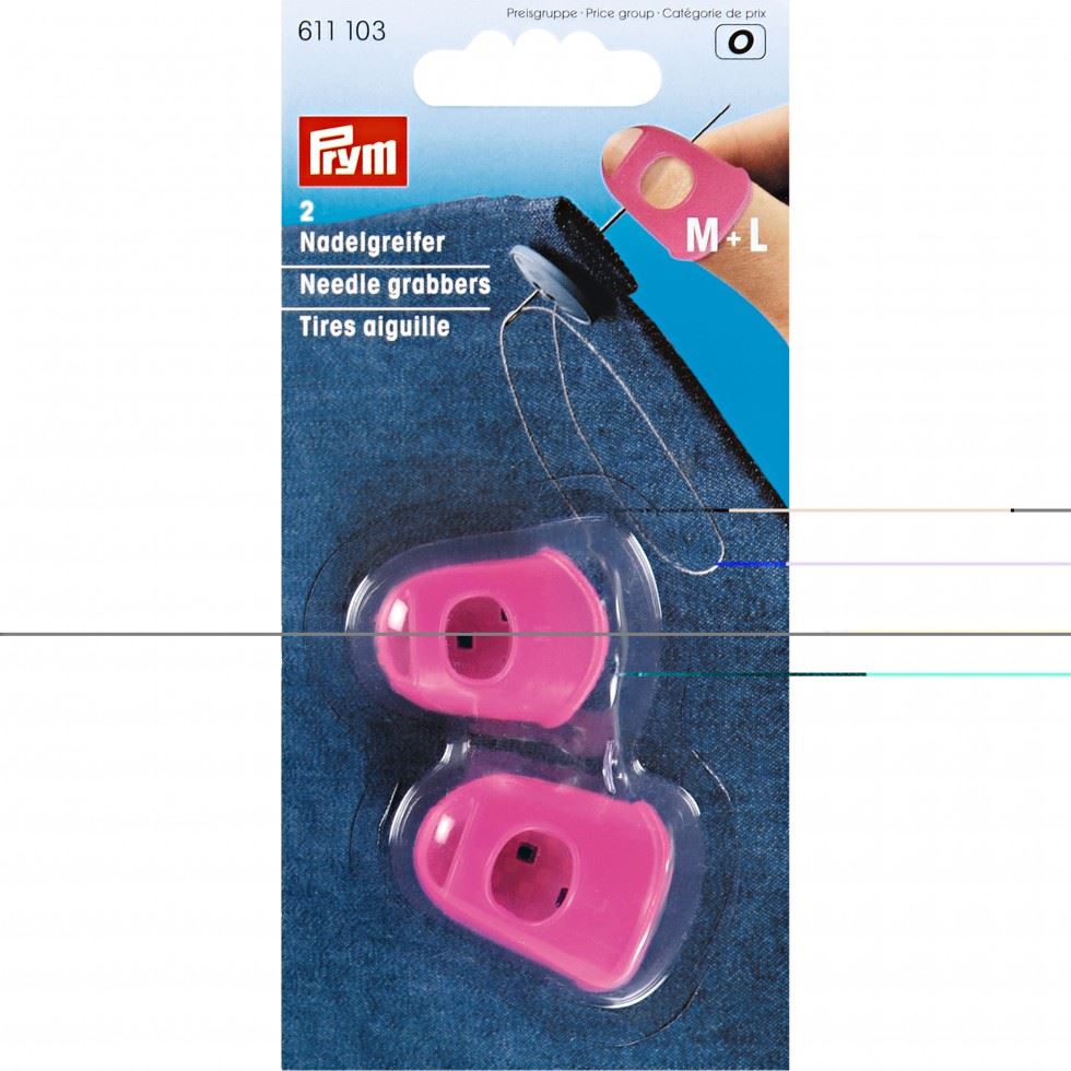 Prym Silicone Needle Grabbers Pink
 