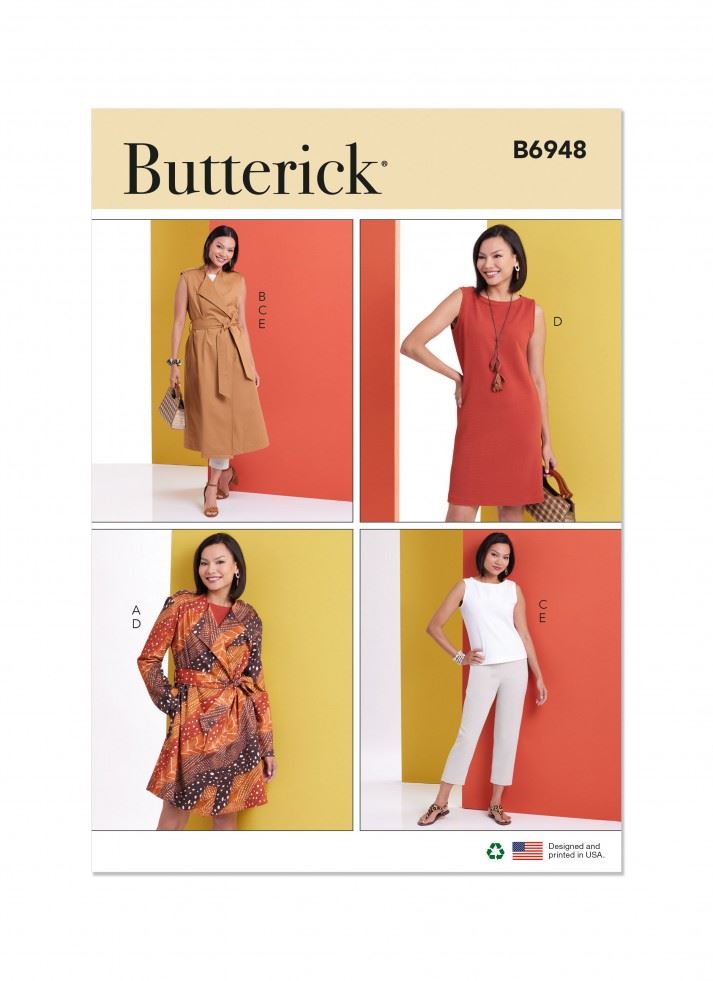 Minerva Sewing Pattern 6948 Butterick Butterick-6948-K5