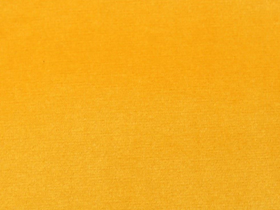 Stof France Vienne Velour Stretch Knit Fabric Golden Yellow