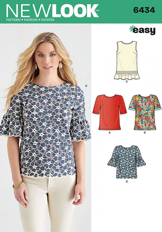 New Look Paper Sewing Pattern 6434
 
