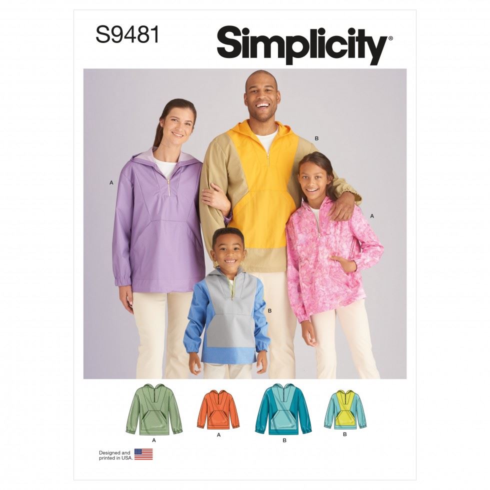 Minerva Sewing Pattern 9481 Simplicity Simplicity-9481-A