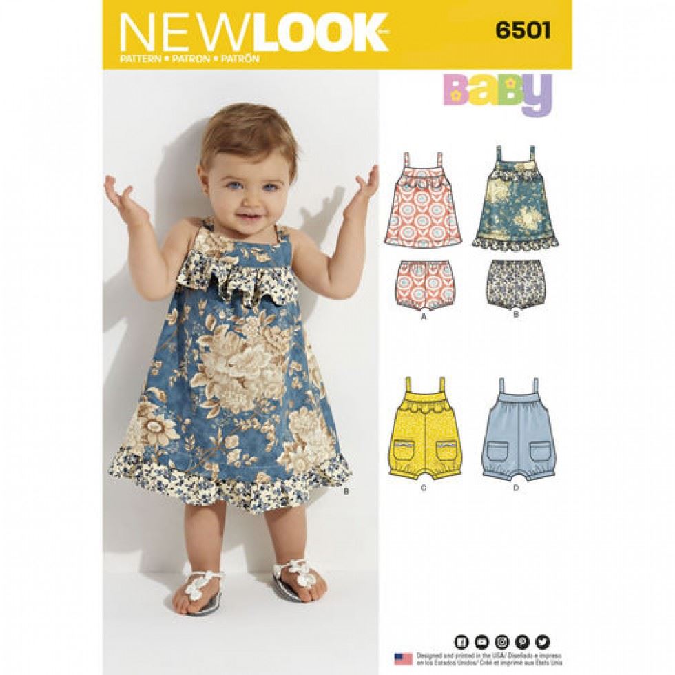 New Look Paper Sewing Pattern 6501
 