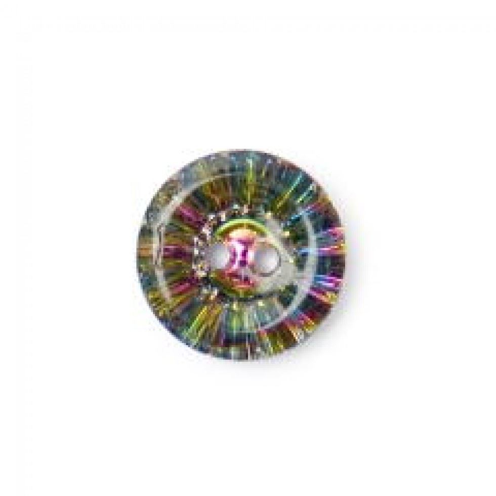 Crendon Multicoloured Diamante Effect Buttons (Value Pack)