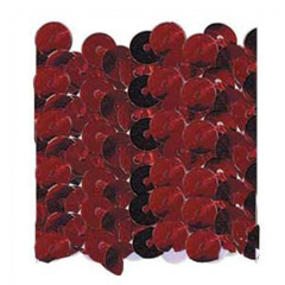 Trimits Red Stretch Sequins Trim