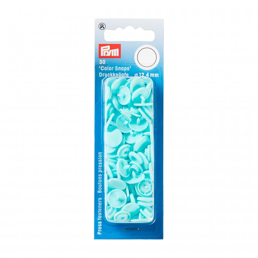 Prym Snaps Press Fasteners Light Turquoise
 