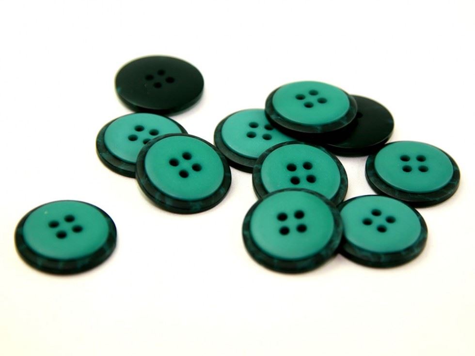 Dill Green Two Toned Buttons (Value Pack)
