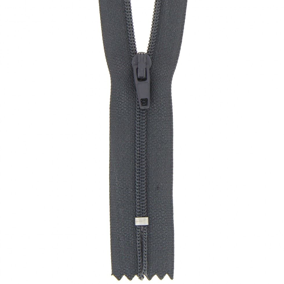 Milward Charcoal Nylon Dress & Skirt Closed End Zips