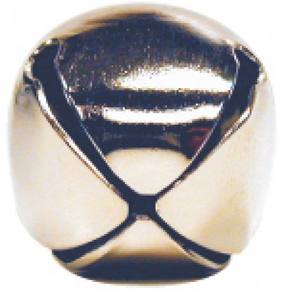 Craft Factory Round Craft Bells Silver