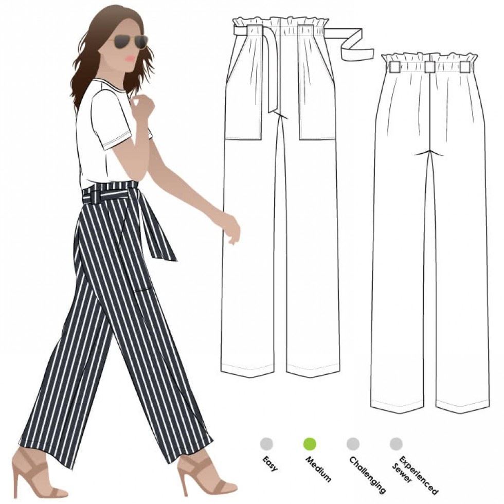 Style Arc Light Sewing Pattern Thea Pants