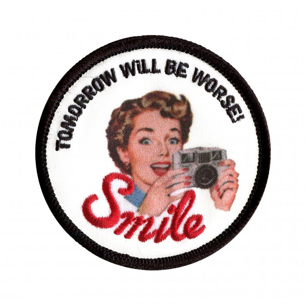 Prym Patch Motif Retro Happy Face