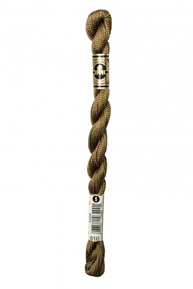 DMC Size 5 Cotton Perle Thread 610
 
