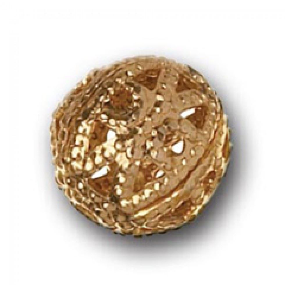Trimits Gold Filigree Bead Findings (Value Pack Of 3)