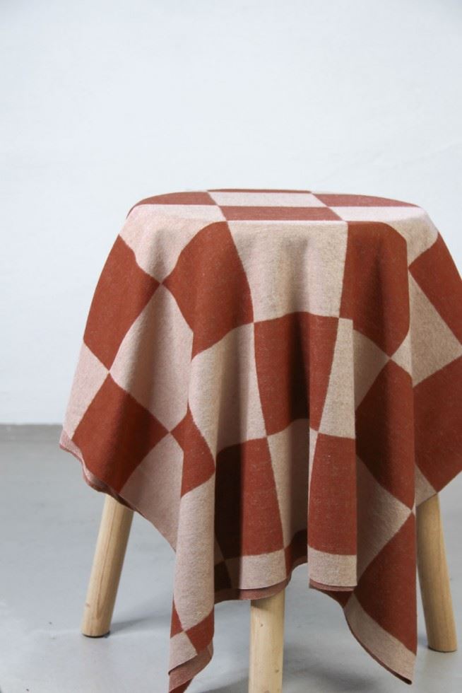 Mind The Maker Sienna & Rose Organic Brushed Square Stretch Knit Fabric