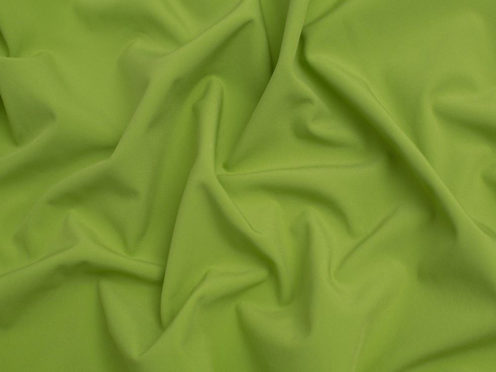 Minerva Core Range Fleece Back Soft Shell Coating Fabric Lime Green
 