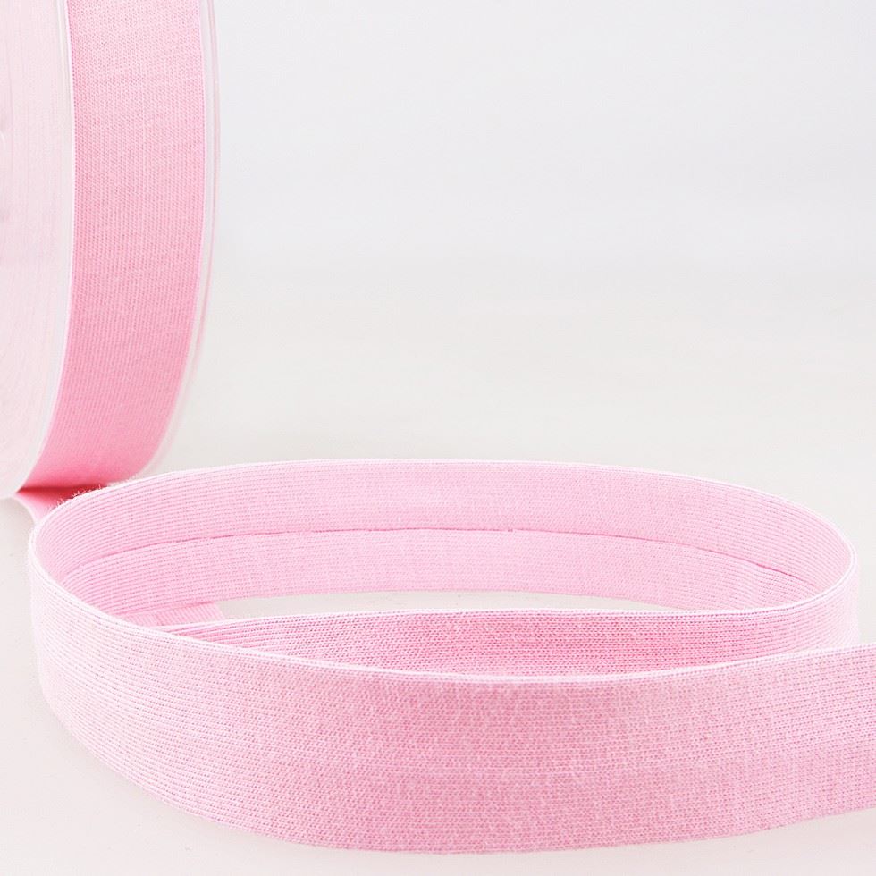 Stephanoise Cotton Jersey Bias Binding Tape Baby Pink