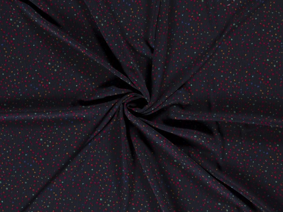 Sheer Chiffon Fabric Navy
 