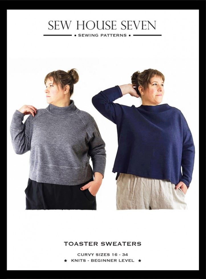 Sew House Seven Paper Sewing Pattern Toaster Sweaters
 