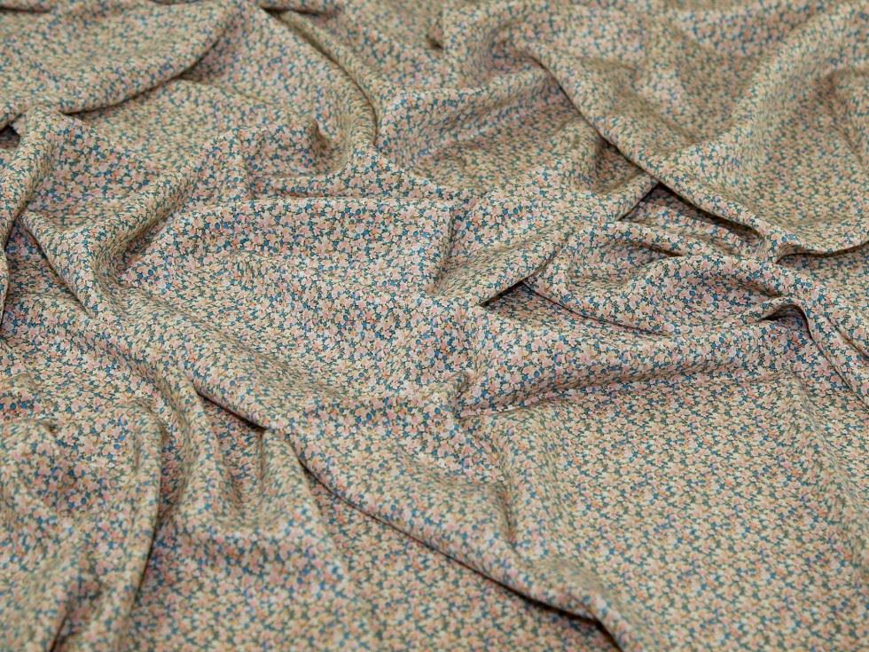 Liberty London Blush Pepper Kensington Silk Crepe De Chine Fabric