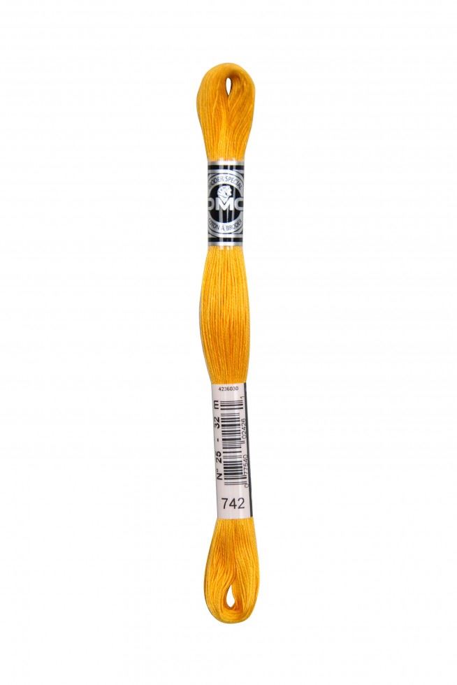 DMC Size 25 Coton A Broder Special Embroidery Thread 742
 