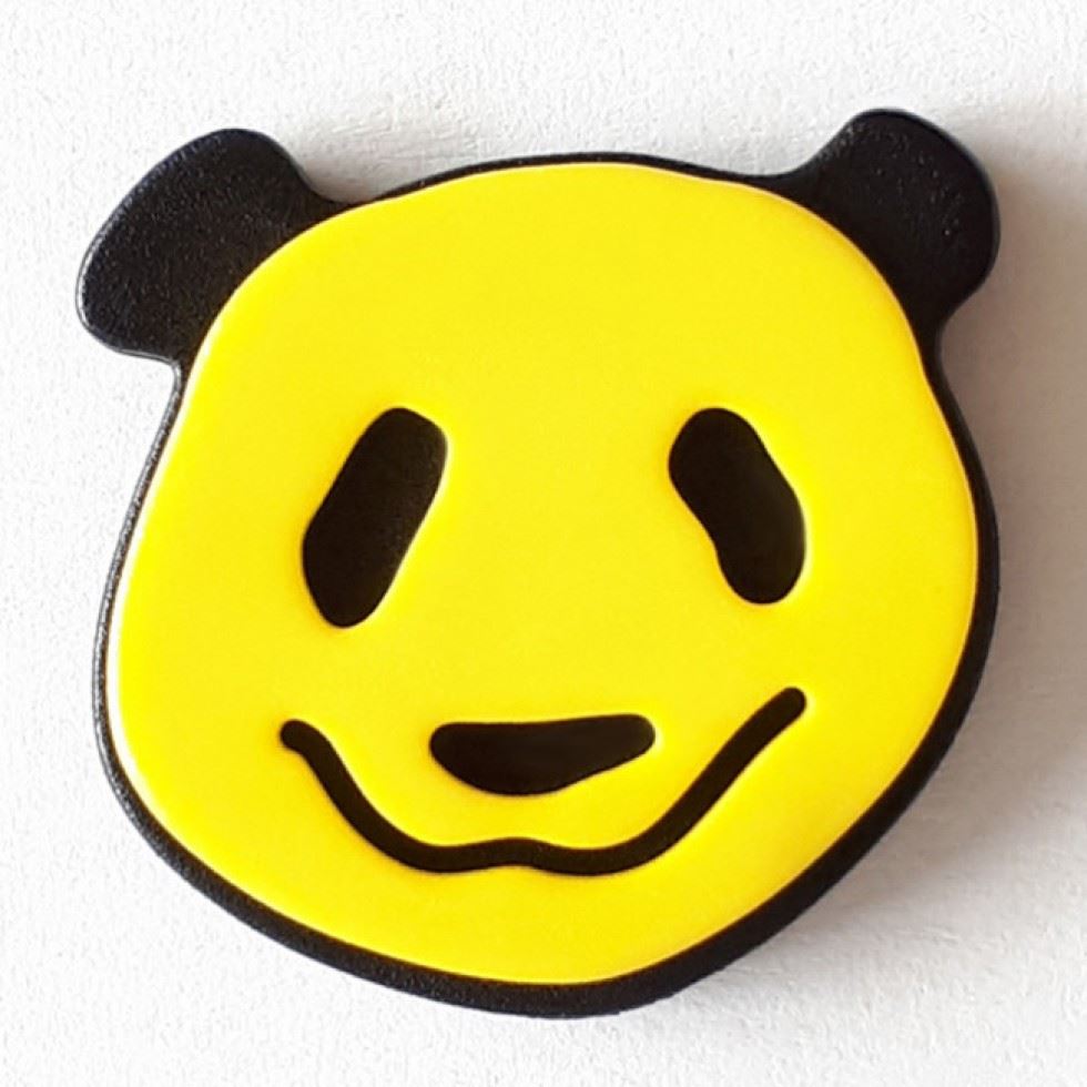 Dill Yellow Panda Shank Buttons (Value Pack)