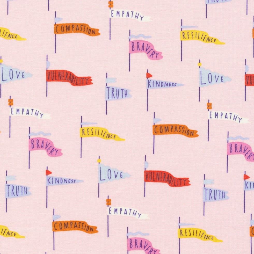 Cloud 9 Fabrics Organic 100% Cotton Poplin Fabric Pink
 