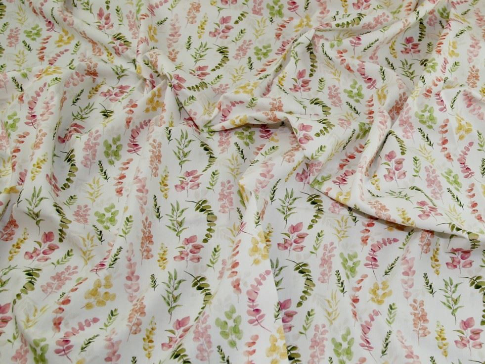 John Louden Pink 100% Cotton Fabric