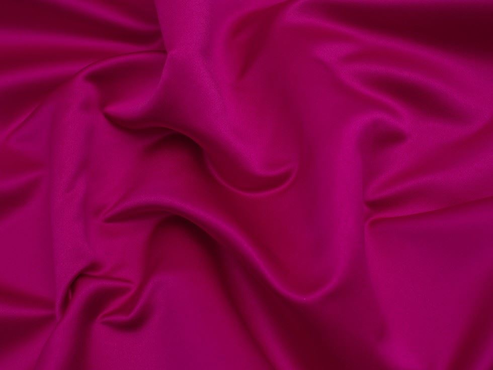 Minerva Core Range Fushcia Classique Duchess Satin Fabric
