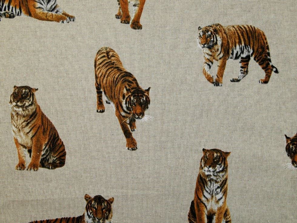 Deadstock Cotton Canvas Fabric Beige
 
