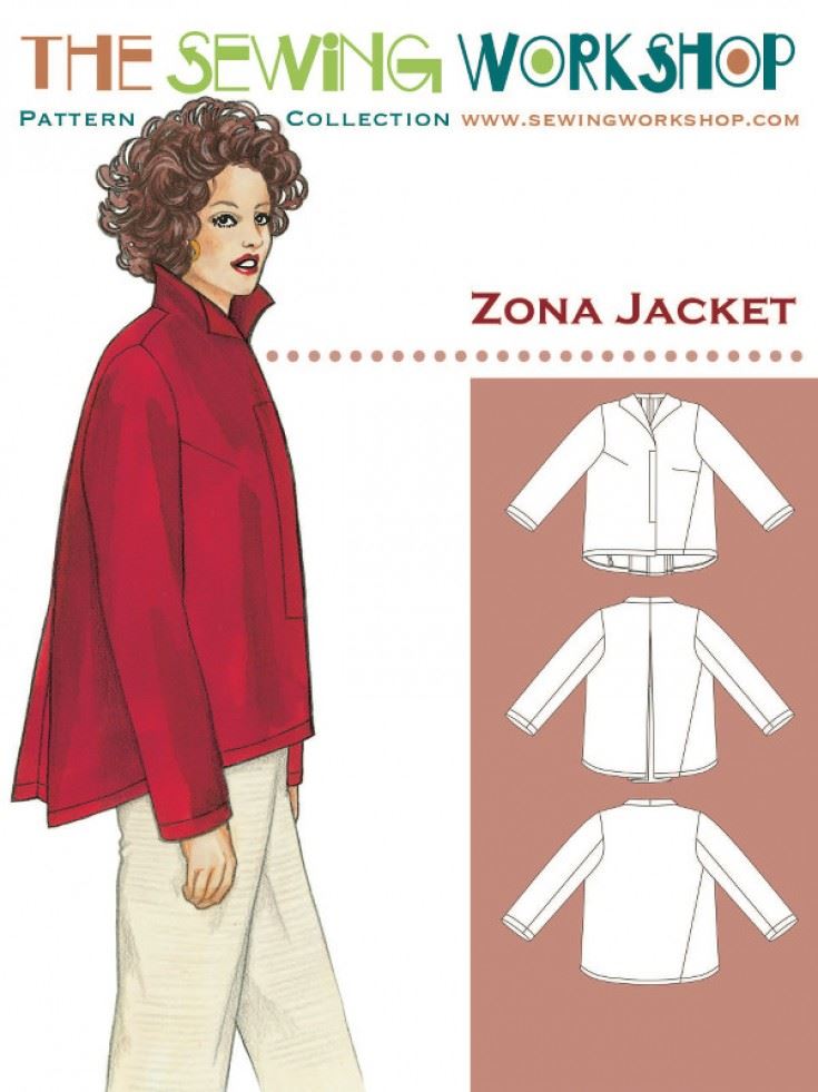 The Sewing Workshop Paper Sewing Pattern Zona Jacket