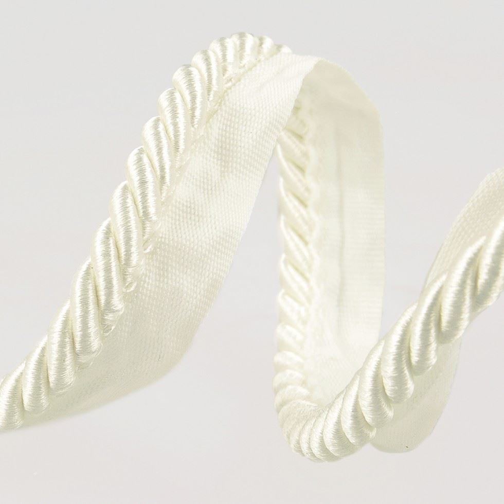 Stephanoise Ivory Flanged Piping Cord