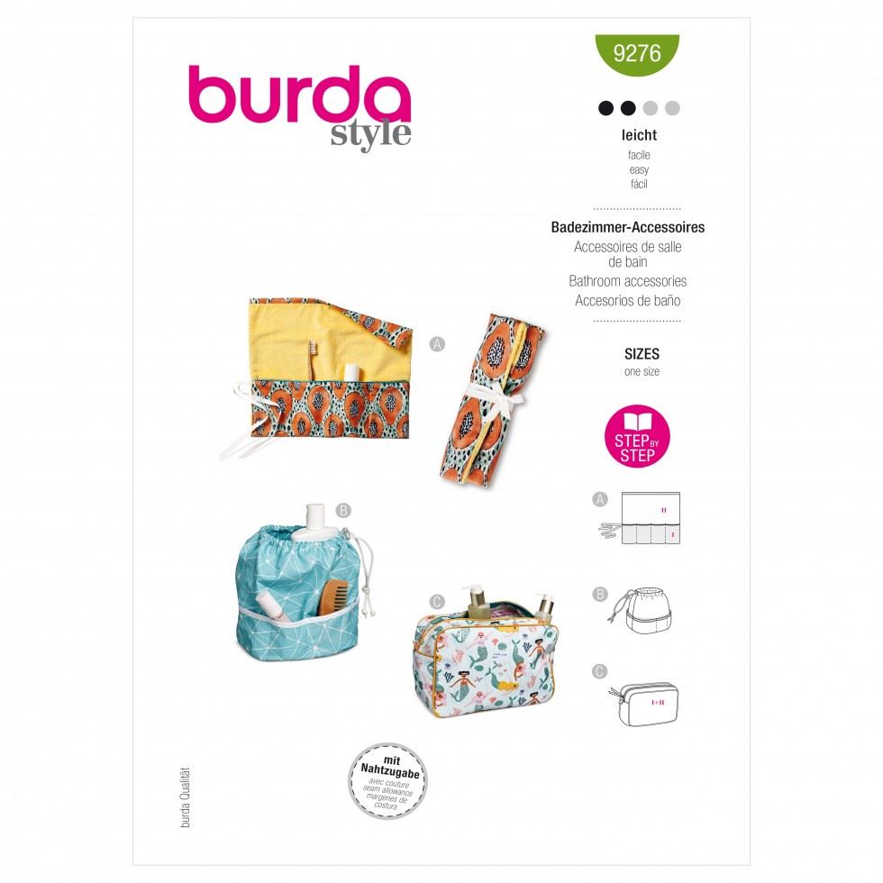 Burda Paper Sewing Pattern 9276
 