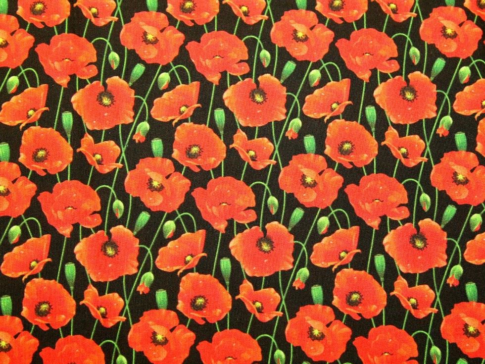 Deadstock 100% Cotton Fabric Black
 