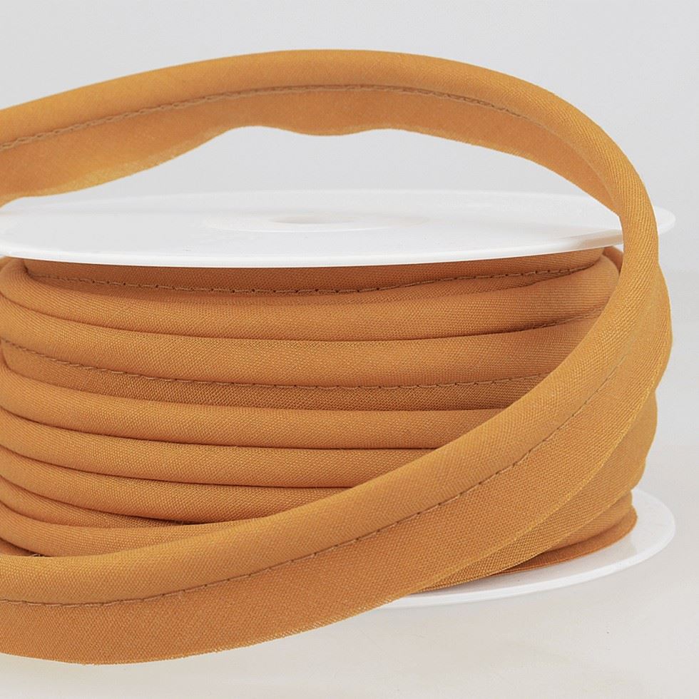 Stephanoise Flanged Piping Cord Mustard