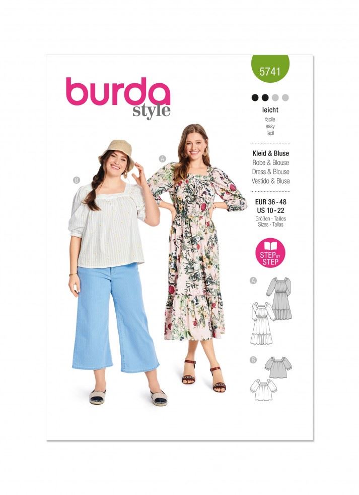Minerva Sewing Pattern 5741 Burda Burda-5741