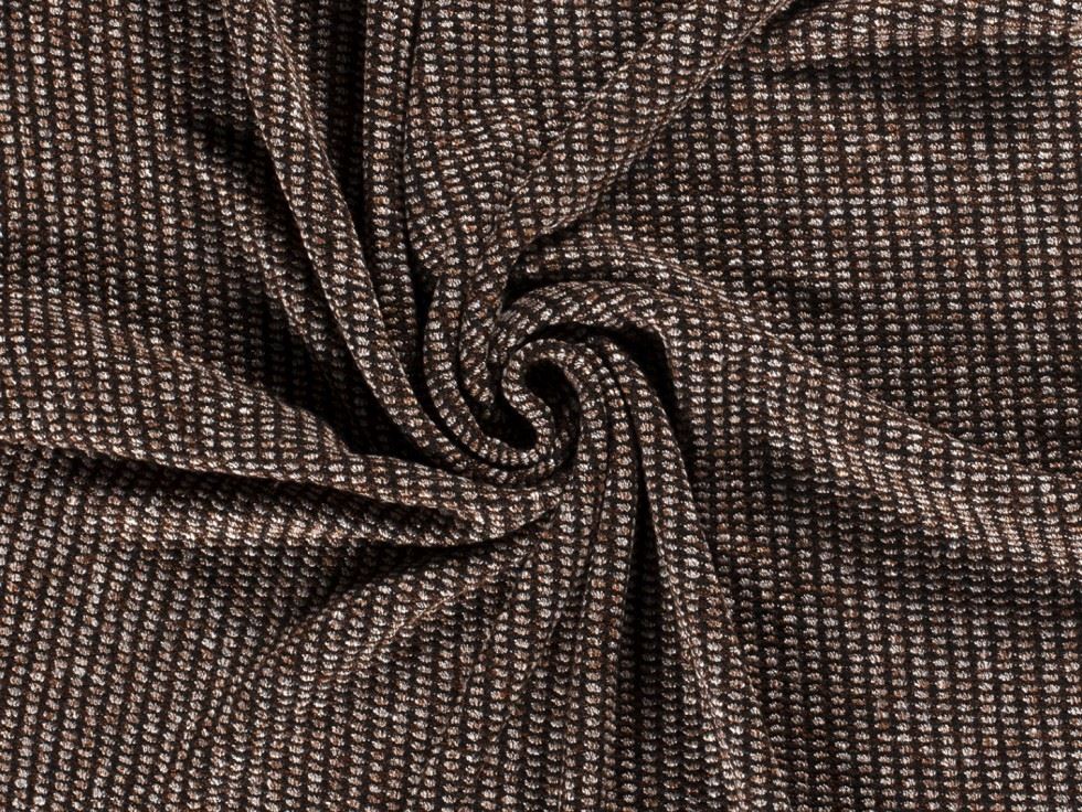 Woven Tweed Coating Fabric Rust
 