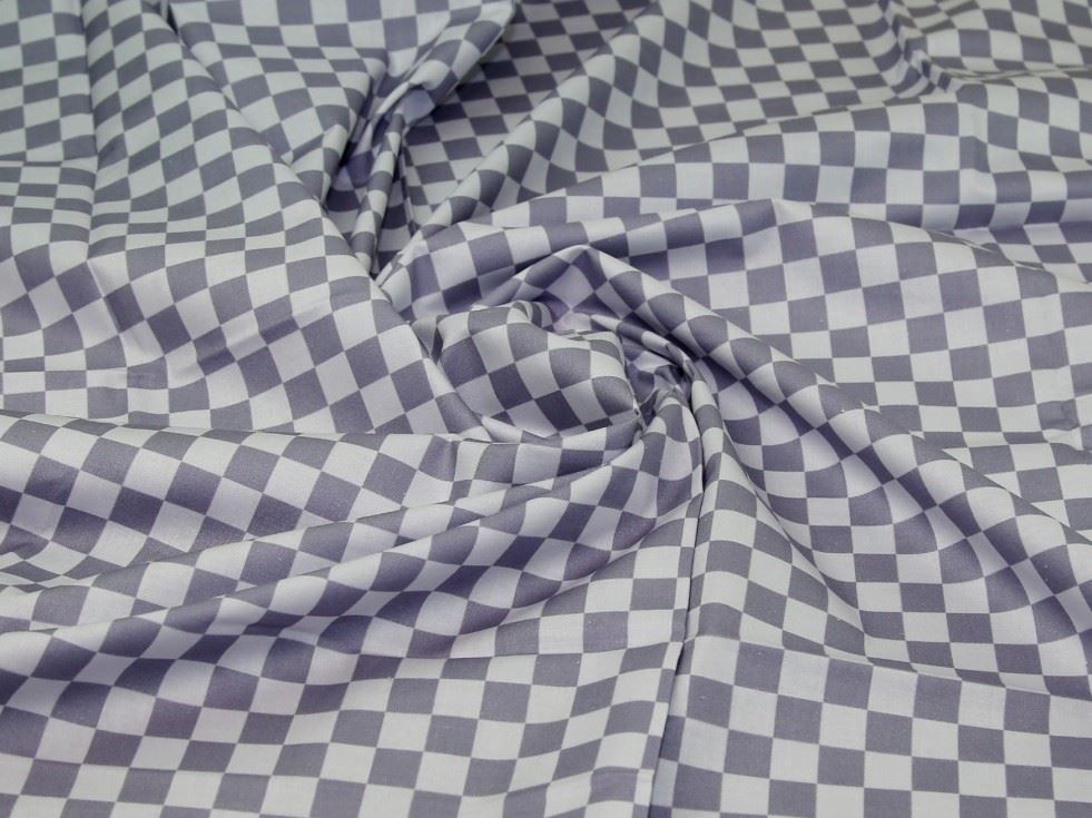 Grey Deadstock 100% Cotton Fabric