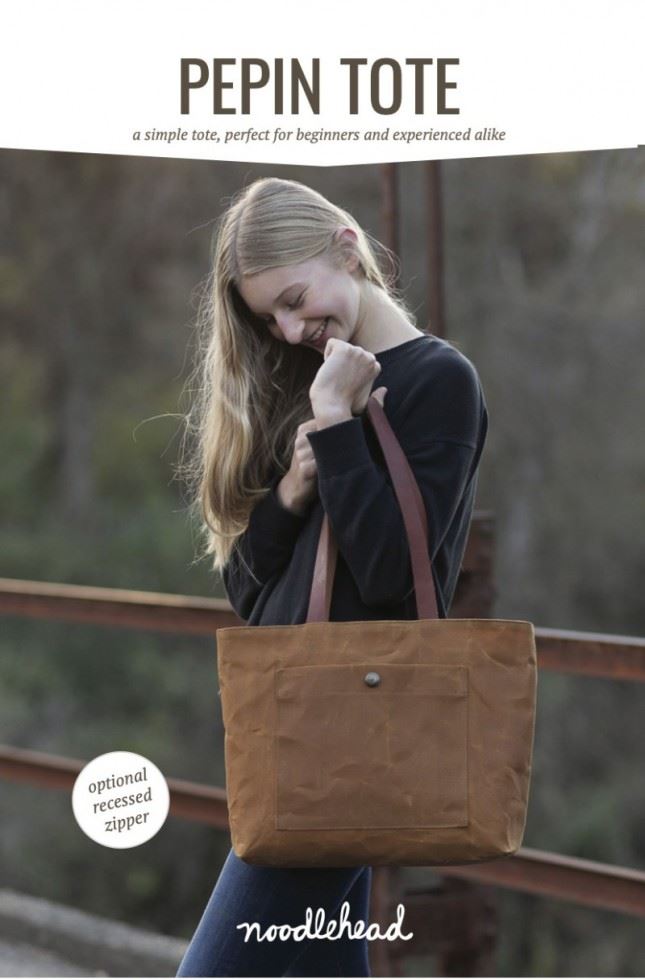 Noodlehead Sewing Pattern Pepin Tote Bag