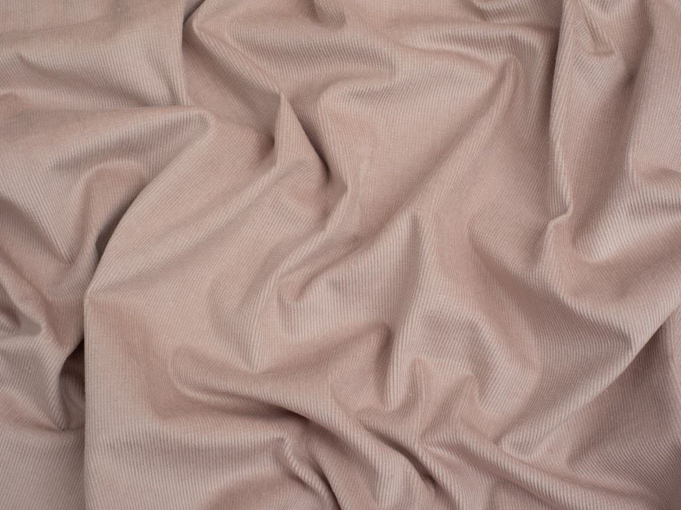 Minerva Core Range 16 Wale Stretch Woven Needlecord Fabric Blush
 