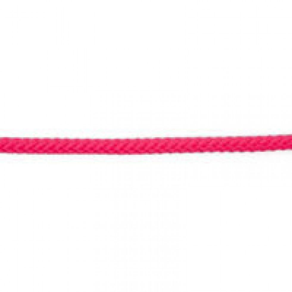Essential Trimmings Cerise Pink Polyester Braided Cord (Value Roll)