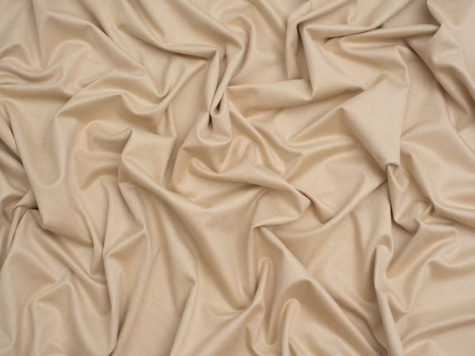 Minerva Core Range Sand Suede Stretch Knit Fabric
