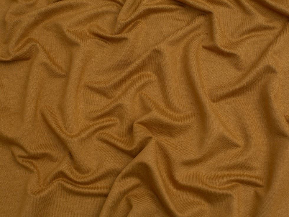 EcoVero Viscose Loop Back Jersey Stretch Knit Fabric Beige