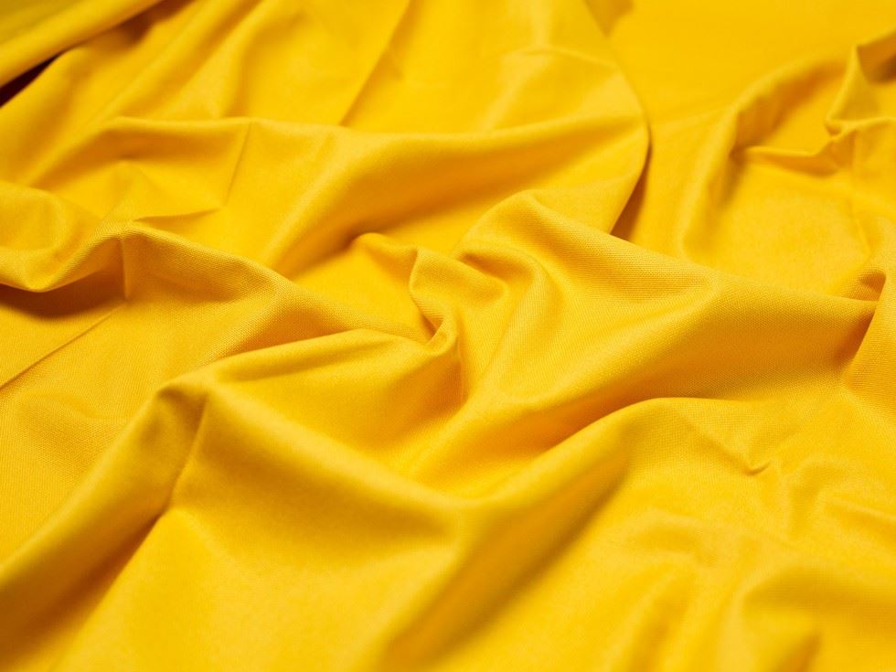 Minerva Core Range Yellow Soft Cotton Duck Canvas Fabric