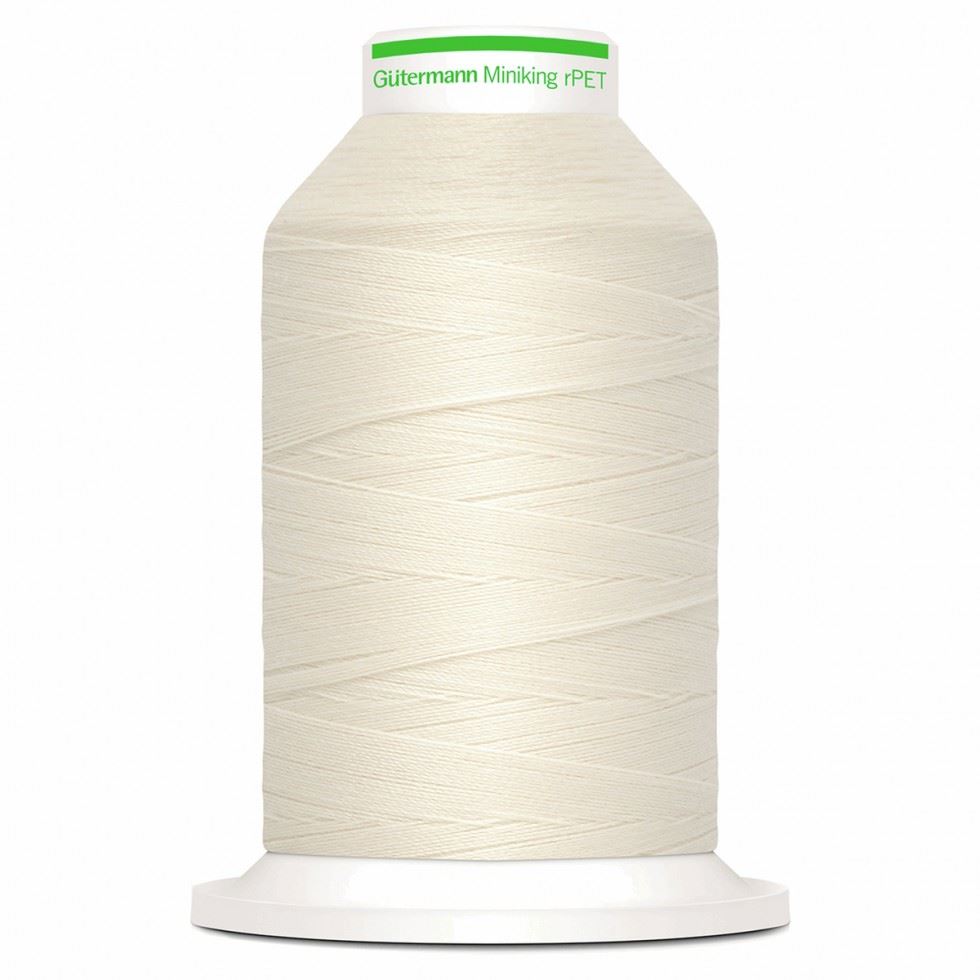 Gutermann Recycled rPET Eco Miniking Overlocker Thread 802
 